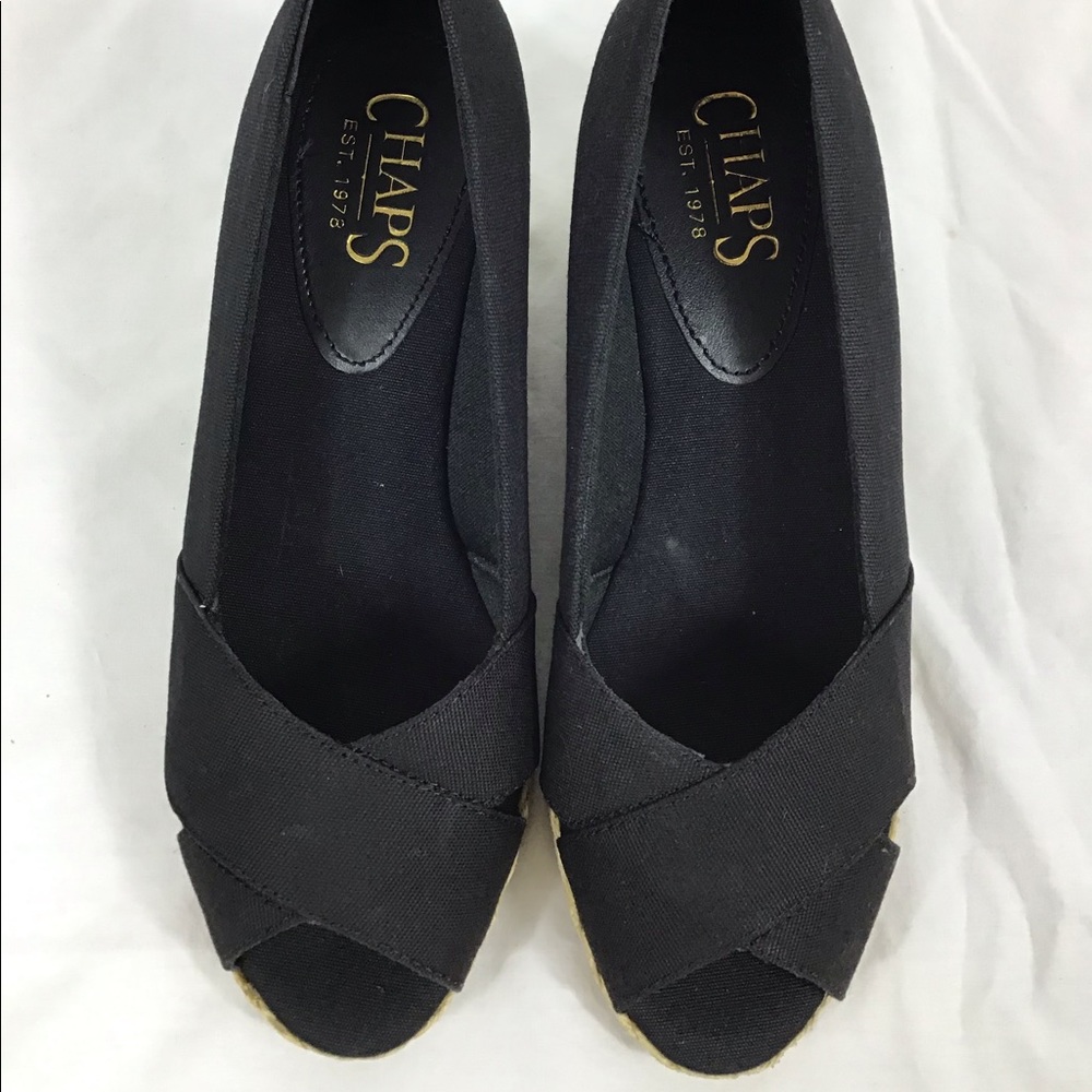 Chaps Espedrilles new. 6B Black